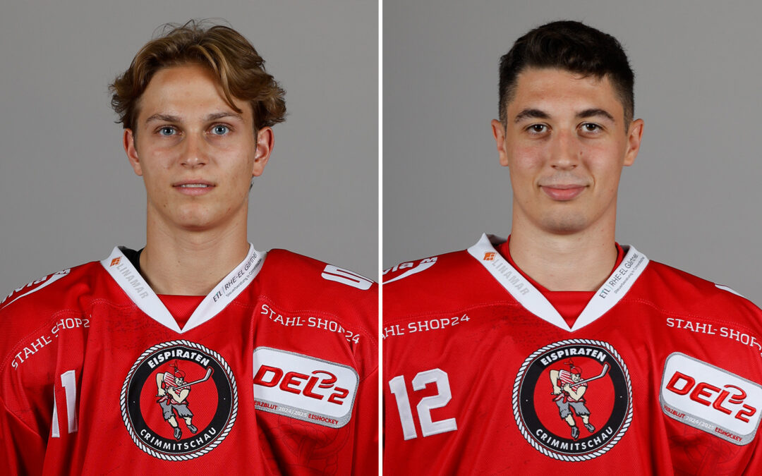Till Michel und Alexander Schmidt bleiben Eispiraten
