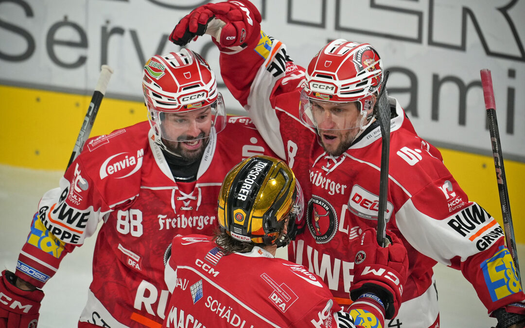 Zurück in die Erfolgsspur: Eispiraten treffen auf Weiden und Ravensburg