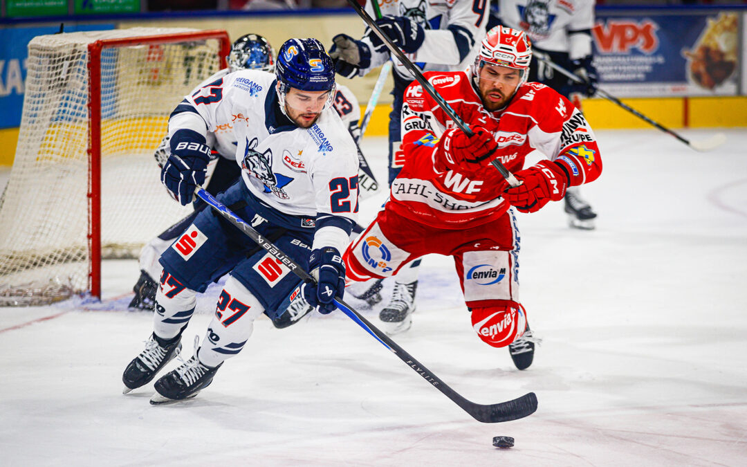 3:4! Eispiraten unterliegen Kassel im Penaltyschießen