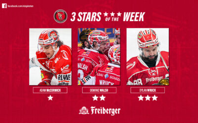 Adam McCormick ist „Freiberger – Star of the week“