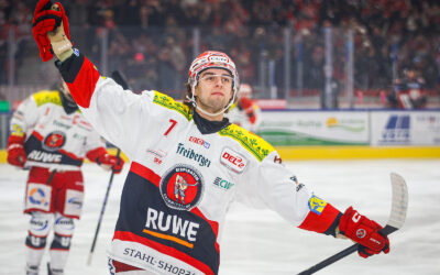 2:1! Eispiraten bezwingen Landshut am Retro Day