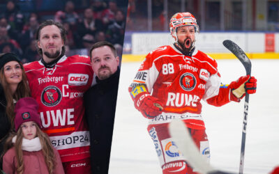 2:1! Eispiraten an Dominic Walshs Rekordabend mit knappem Heimsieg über Weiden