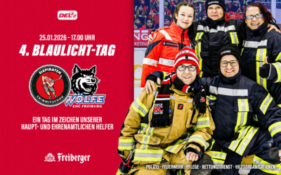 25. Januar: Eispiraten richten 4. Blaulicht-Tag aus