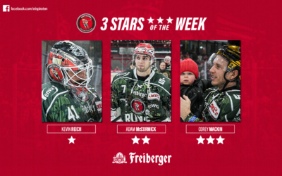 Kevin Reich ist „Freiberger – Star of the week“