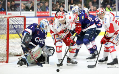 2:3 nach Penaltyschießen: Eispiraten ergattern einen Zähler in Ravensburg