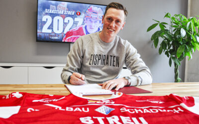 Sebastian Streu verlängert bei den Eispiraten