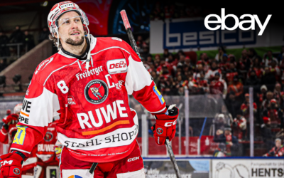 Eispiraten versteigern Game Worn Heimtrikots 2025/26