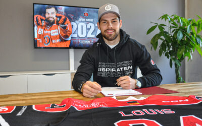 Louis Brune verlängert bei den Eispiraten Crimmitschau