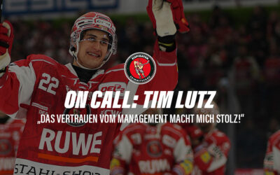 On Call: Tim Lutz – “Das Vertrauen vom Management macht mich stolz!”