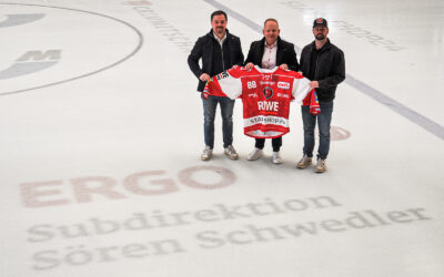 ERGO Sören Schwedler bleibt starker Eispiraten-Partner