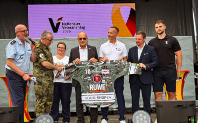 Eispiraten Crimmitschau beim 2. Nationalen Veteranentag in Berlin vertreten