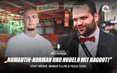 Podcast: “Romantik-Norman und Nudeln mit ragout!” – mit Norman Pilling und Pascal Seidel