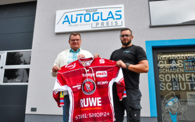 Autoglas Preis verlängert Sponsoring bei den Eispiraten