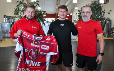 Sportpark Meerane und Eispiraten verlängern Partnerschaft für die Saison 2026/27