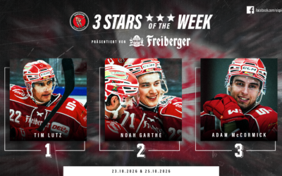 Tim Lutz ist der „Freiberger – Star of the week!“